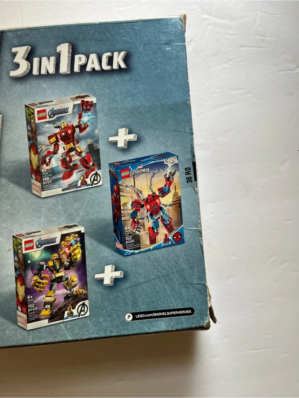 LEGO MARVEL SUPER HEROES 66635 Super Mech Pack NEW Exclusive Retired Set